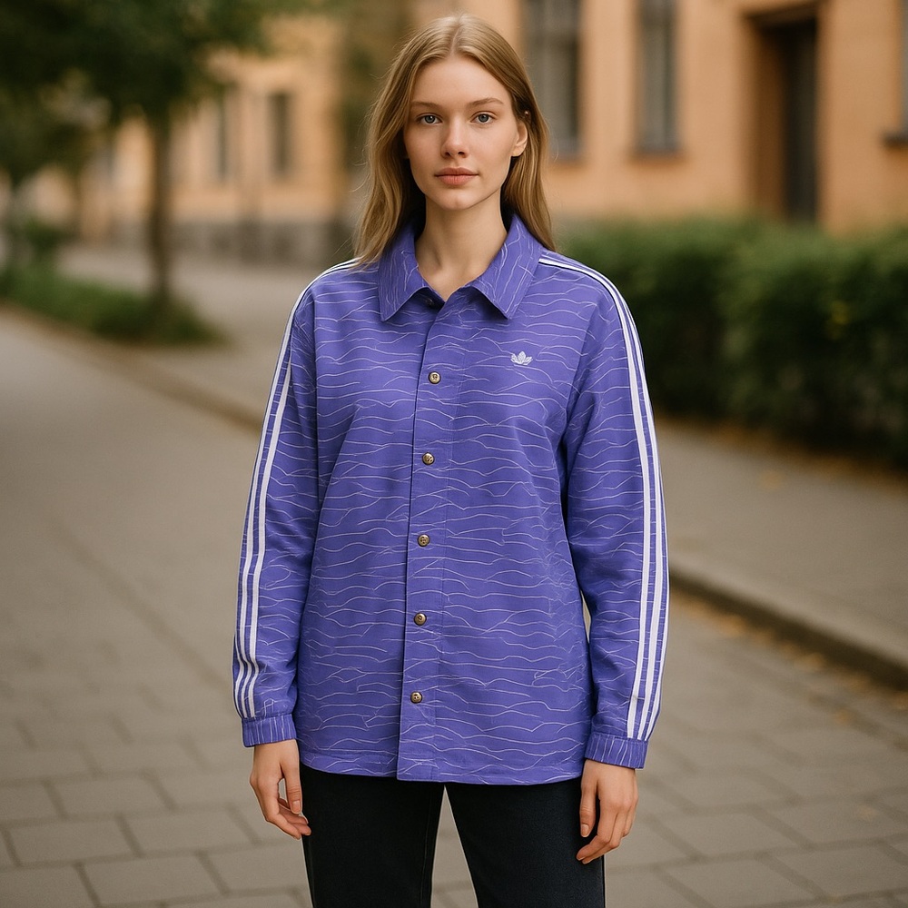 NWT adidas Originals Fakten Jacket Lilac Small